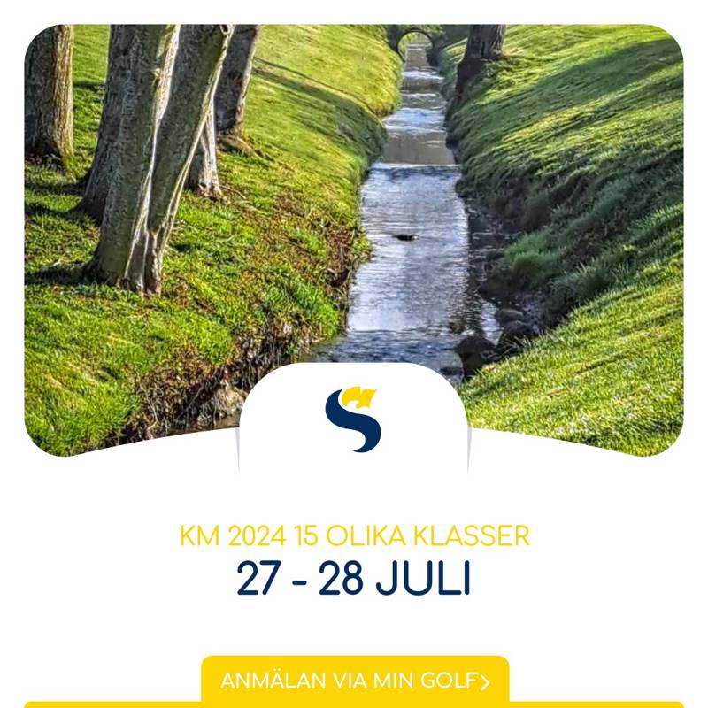 Kom och delta i klubbmästerskapen på Söderslätts GK den 27-28 juli!